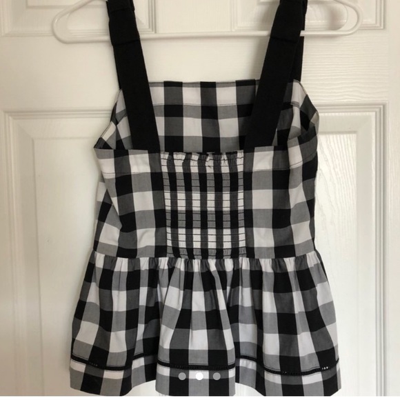 Kate spade Broome street black and white tank - Picture 2 of 4